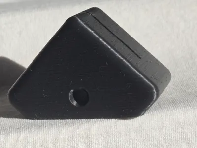 Metal sign wall mount
