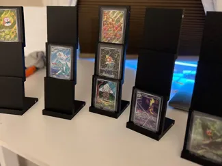 Modular TCG Toploader Tiered Display Stand