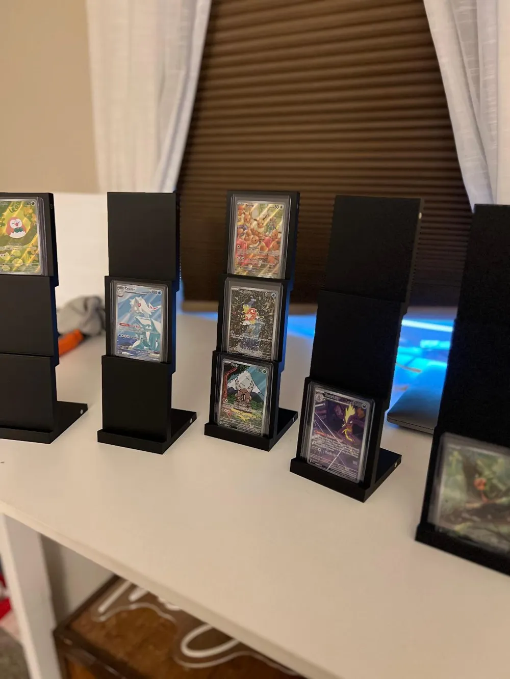 Modular TCG Toploader Tiered Display Stand - Free 3D Print Model ...