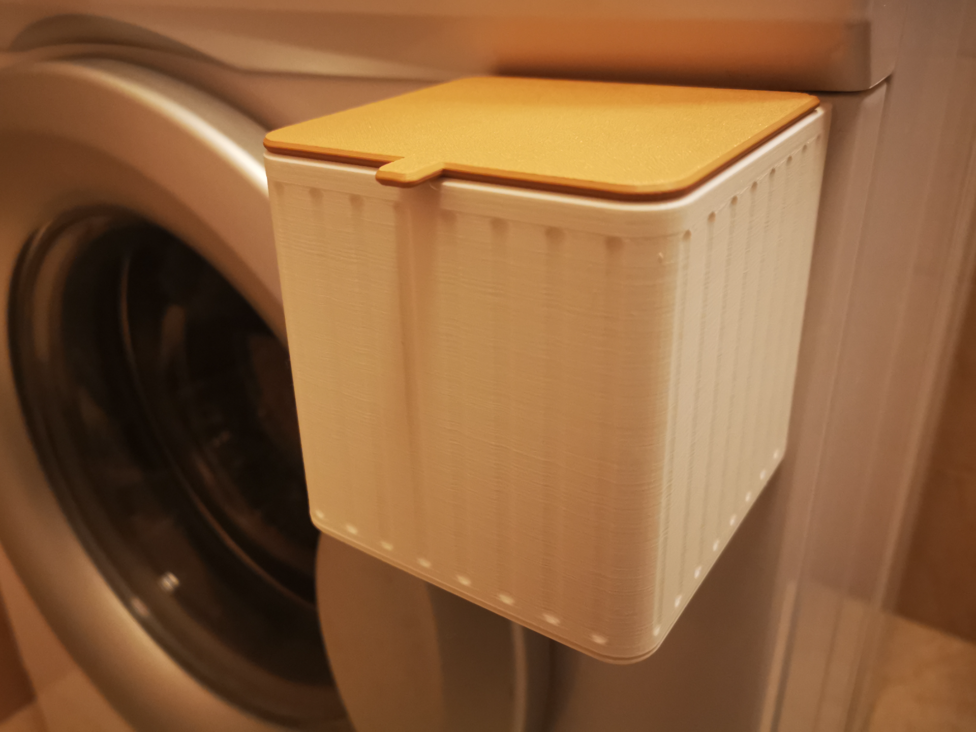 Cestino magnetico per lavatrice (personalizzabile)