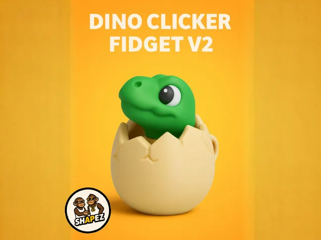 Dino Clicker Fidget – V2