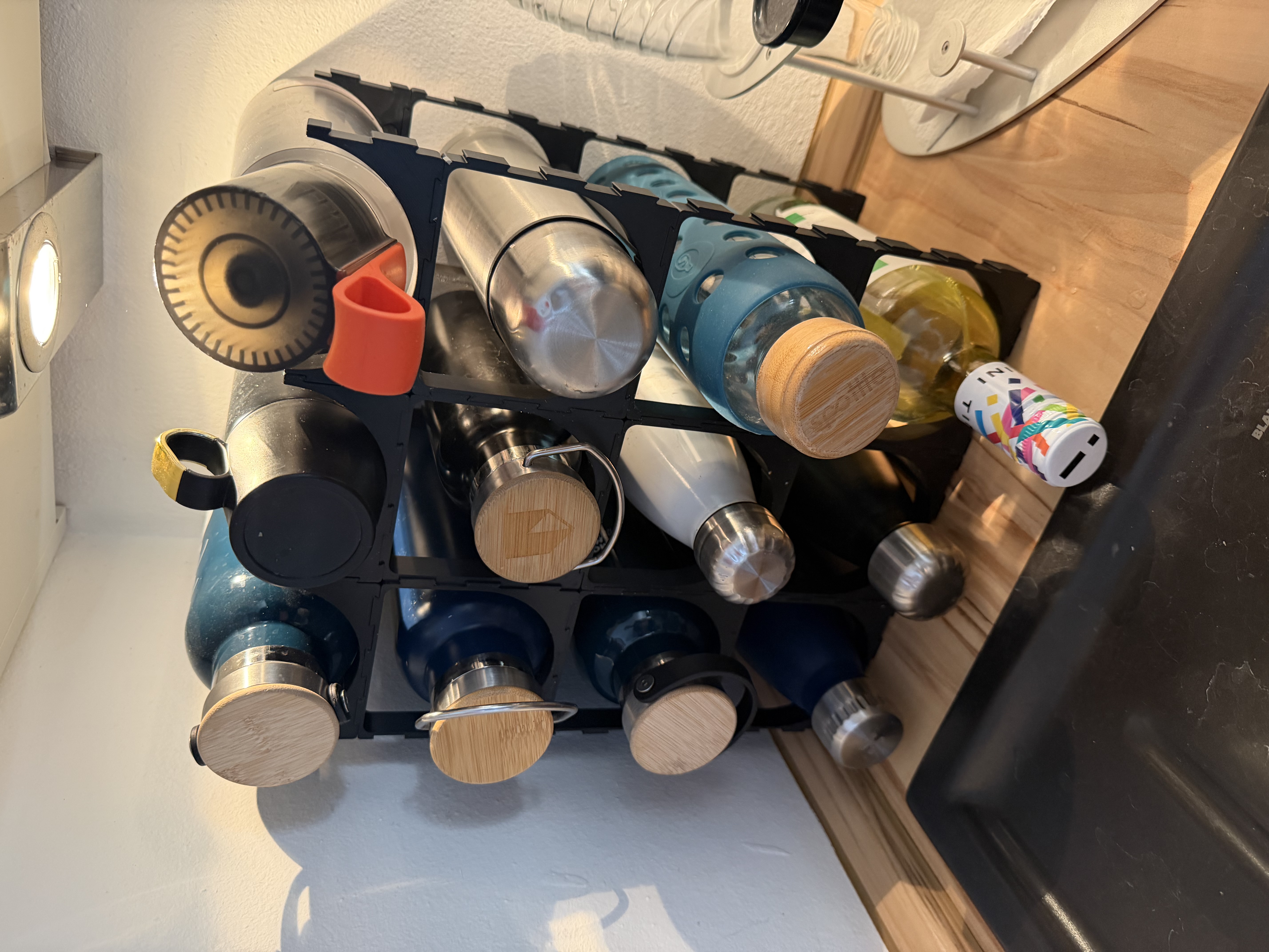 Miniatura 3 do modelo 3D Bottle rack
