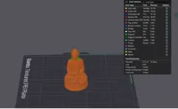 Bouddha polygonal 80 mm — photo 2