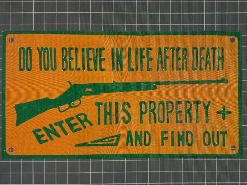 Warning sign