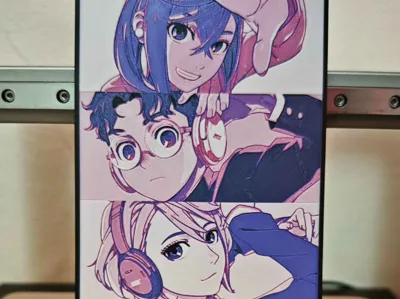 Dandadan - Momo, Ken, Aira, Jin hueforge