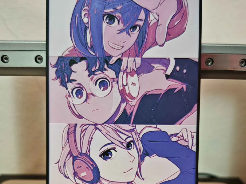 Dandadan - Momo, Ken, Aira, Jin hueforge