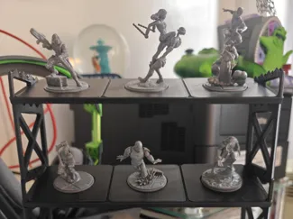 36mm for Vertical modular miniature display stand