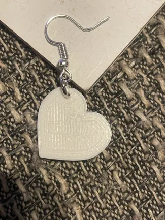 heart earring