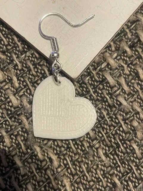 heart earring