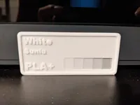 PLA+ Sunlu - White (One Color)
