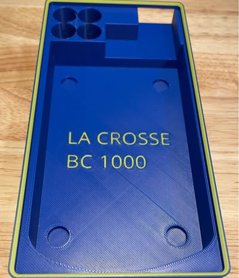 Gridfinity La Crosse Battery Charger Bin