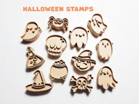 Set de 12 tampons Halloween — photo 1