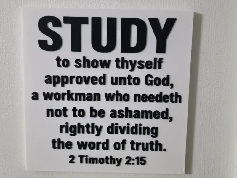 2 Timothy 2:15 Wall Art