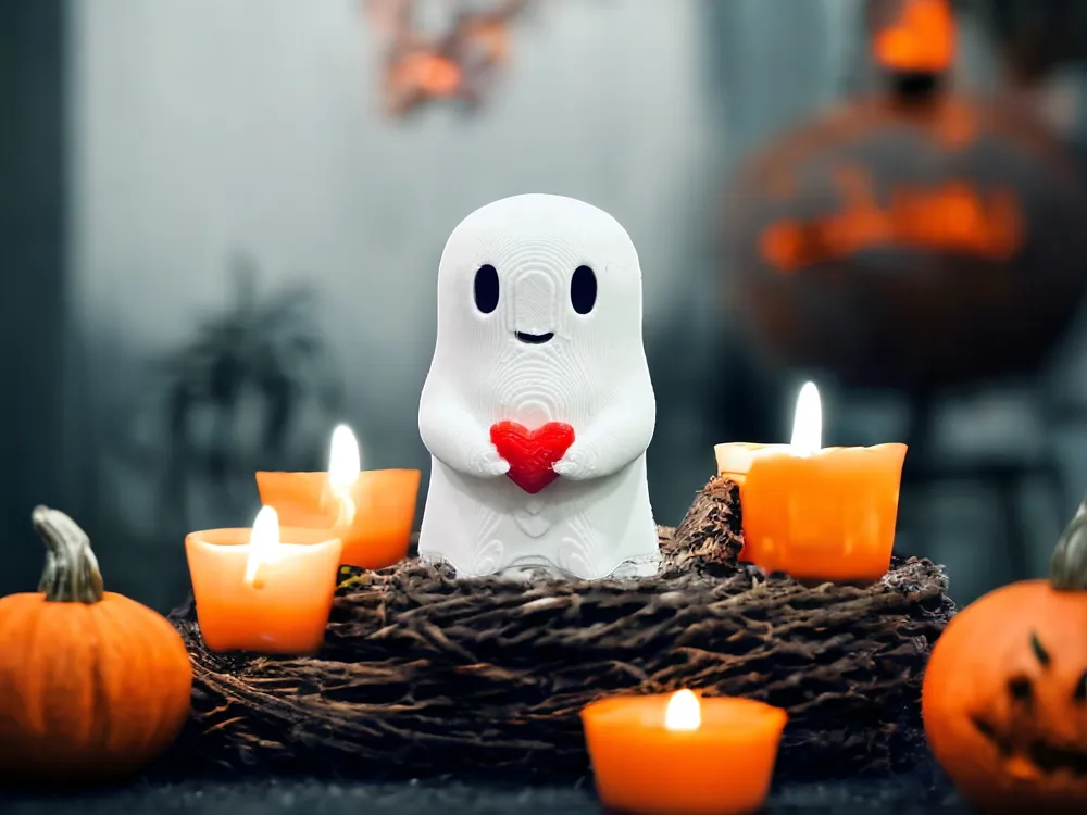 Halloween Cute Ghost By Casalingodisperatoрџџ рџ пёџ Makerworld