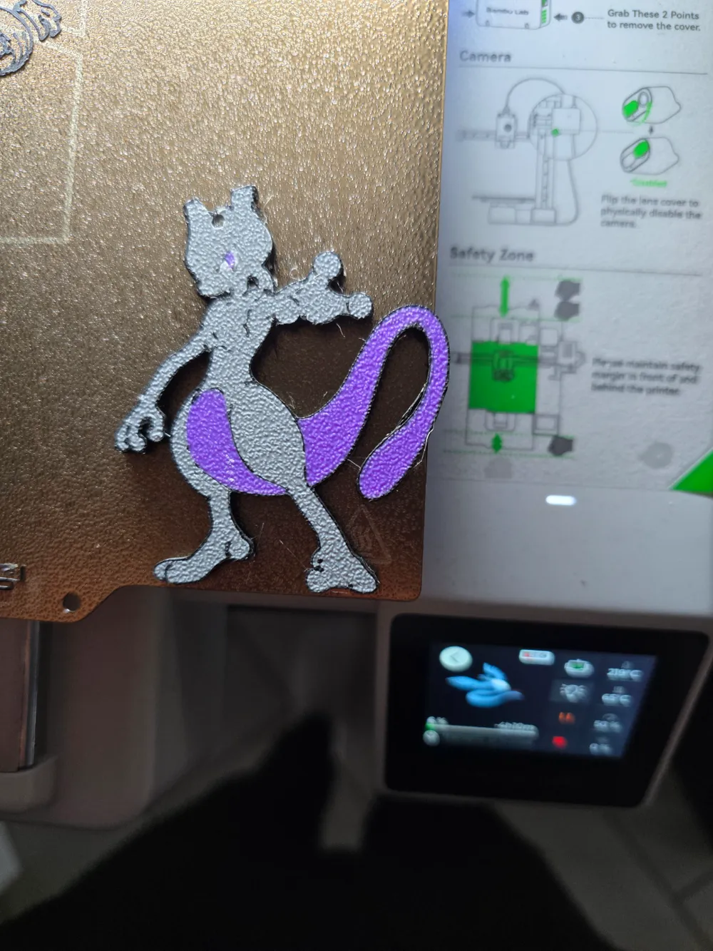 Keychain Pokemon Mewtwo by Frankie - MakerWorld