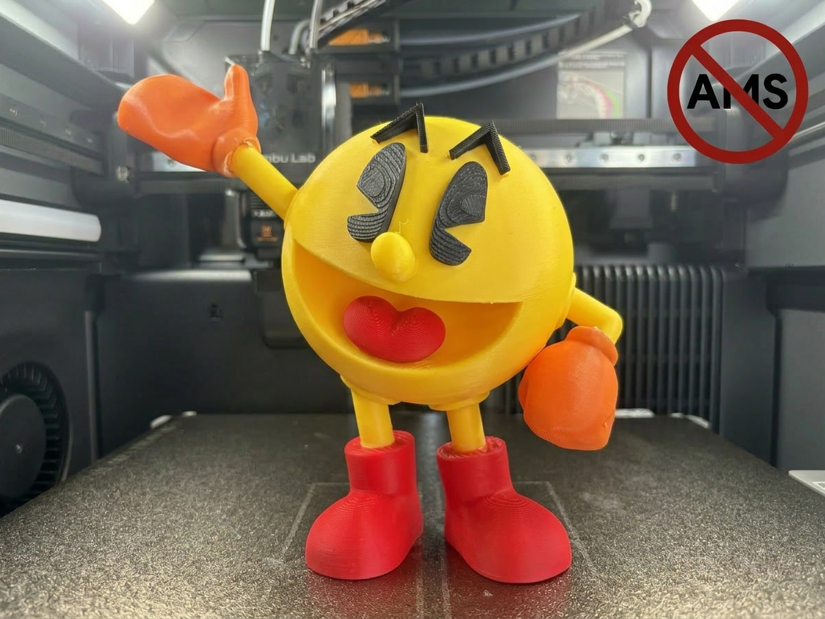 Pac-Man – Figurine (AMS + No AMS Versions)
