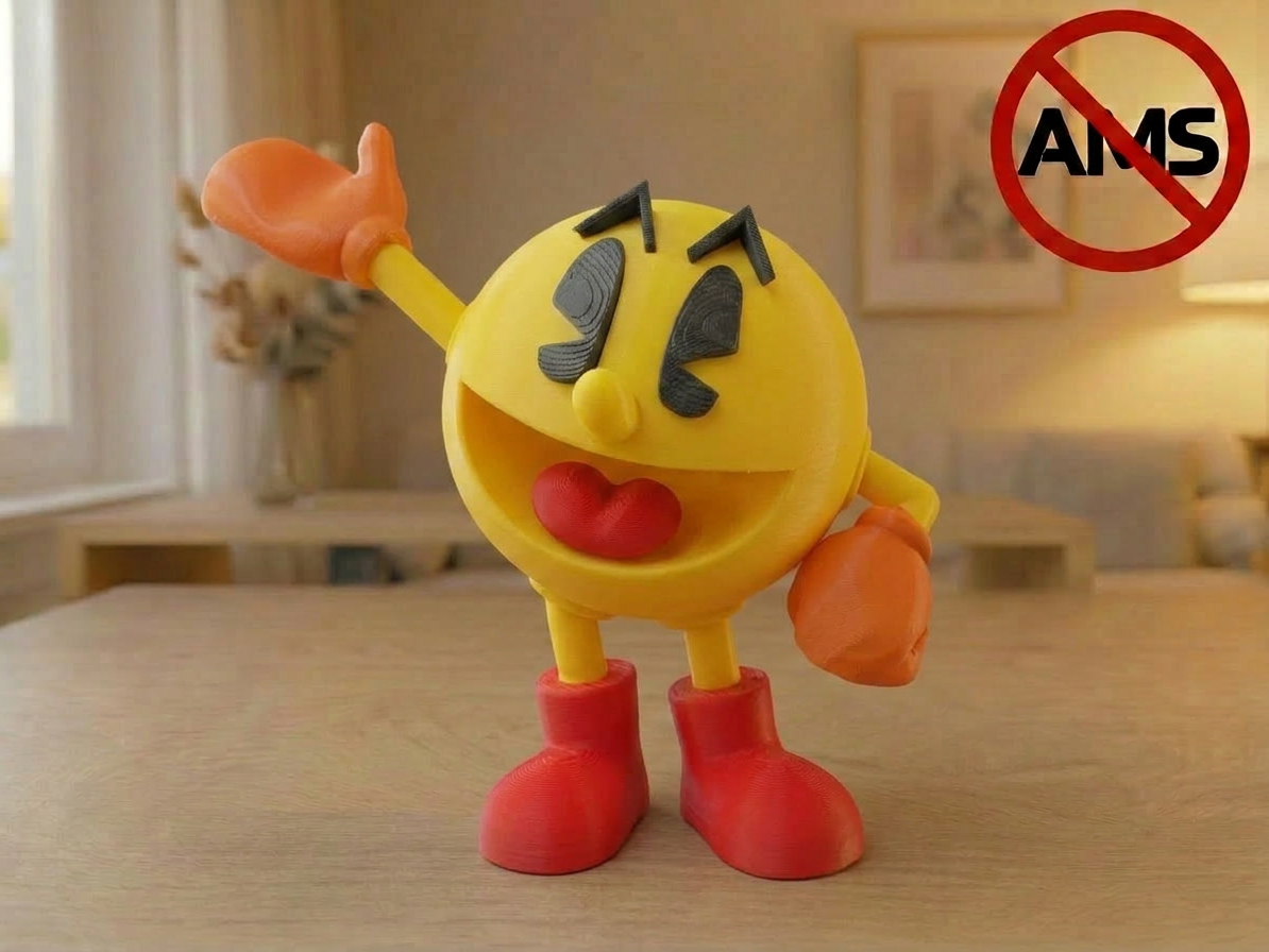 Pac-Man – Figurine (AMS + No AMS Versions)