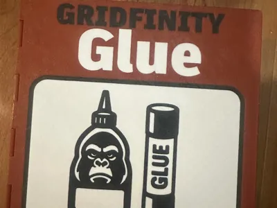 Glue Book - gorrilla and sticks