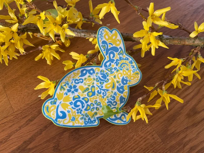 Easter Bunny Colored