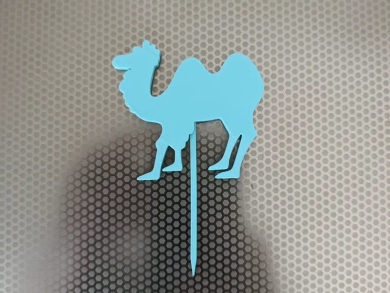 Cake Topper Chameau