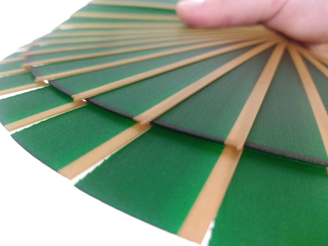 Collapsible Hand Fan (print in place) view 3