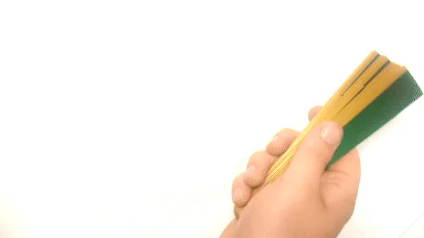 Collapsible Hand Fan (print in place) view 2