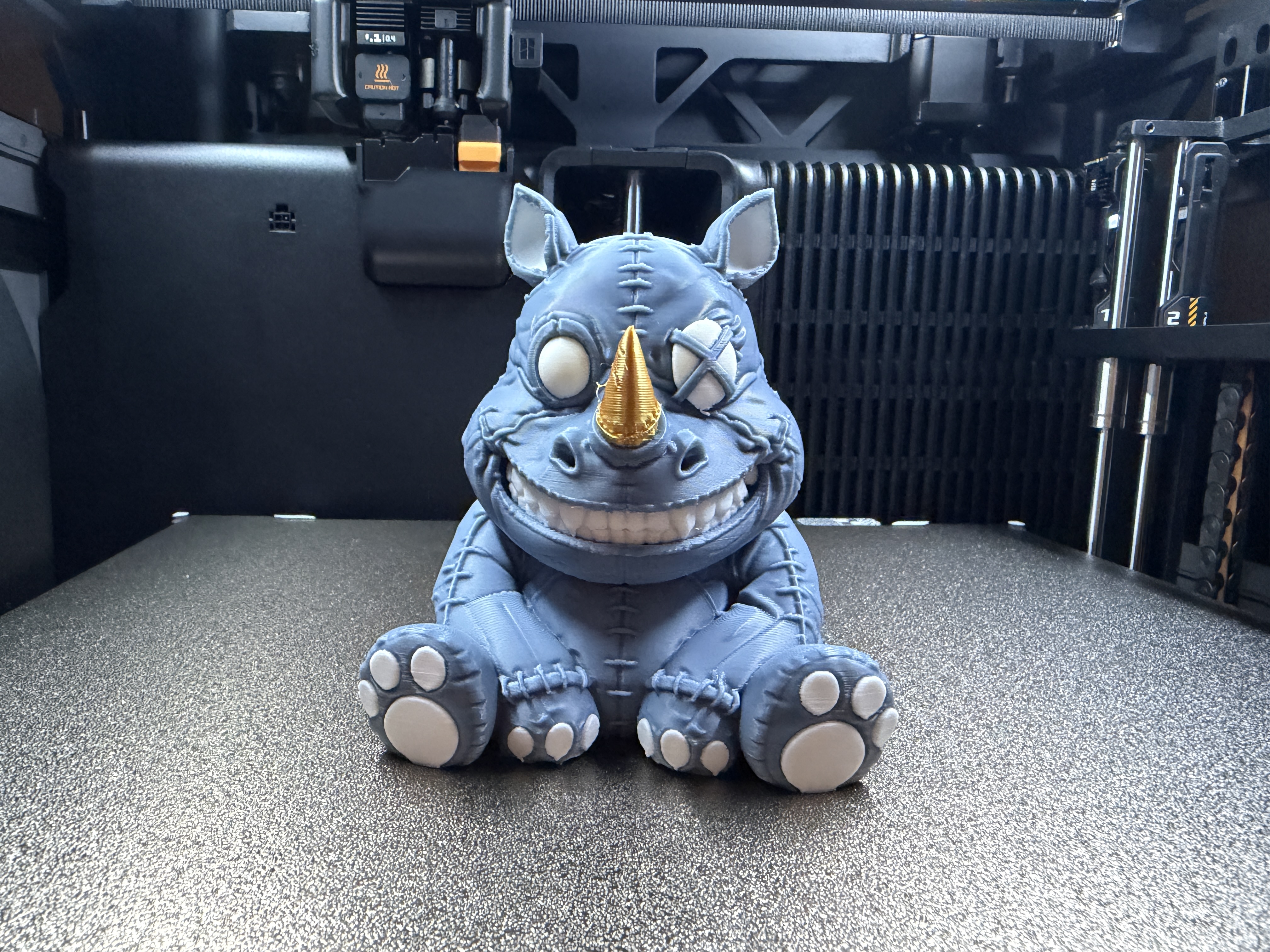 Horror Rhino - between sweet and disturbed - Free 3D Print Model
