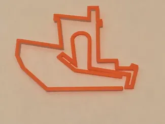 Benchy paperclip
