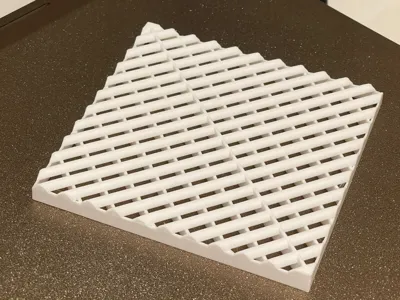 Coaster (inspired by garage flooring)