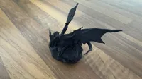 Statue de dragon de feu — photo 2