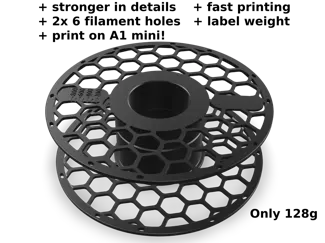 Bambu lab Reusable Refill Spool 128g
