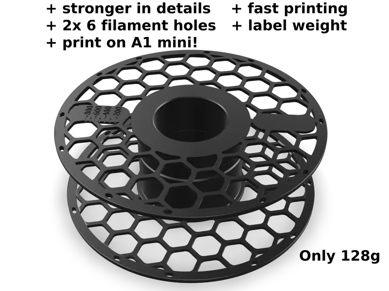 Bambu lab Reusable Refill Spool 128g