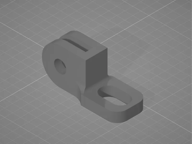 1/4螺孔转接gopro arm