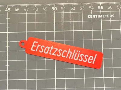 Replacement Key Tag