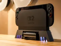 Switch2底座+酷态科10号电能基站夹具