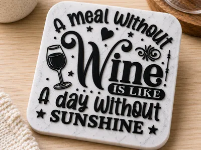 Funny Quote Coaster, Sunshine