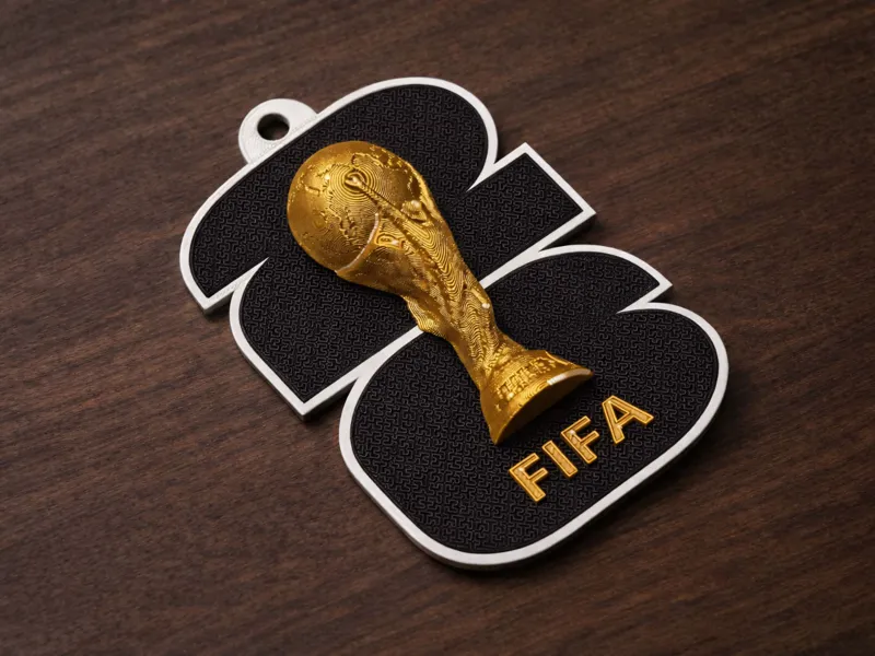FIFA world cup 2026 with Reinforced keychain