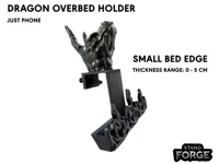 Small Bed Edge (0-5 cm), Phone Only, No Support