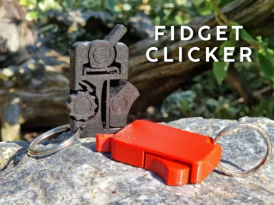 Print-In-Place Fidget Clicker