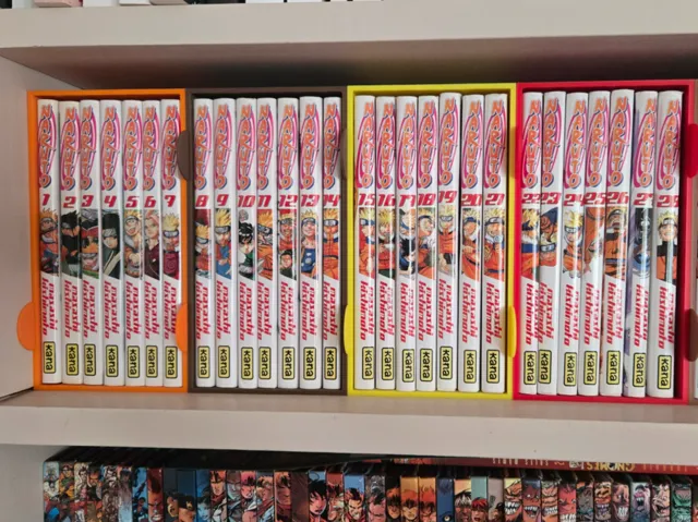 Rangement manga Naruto