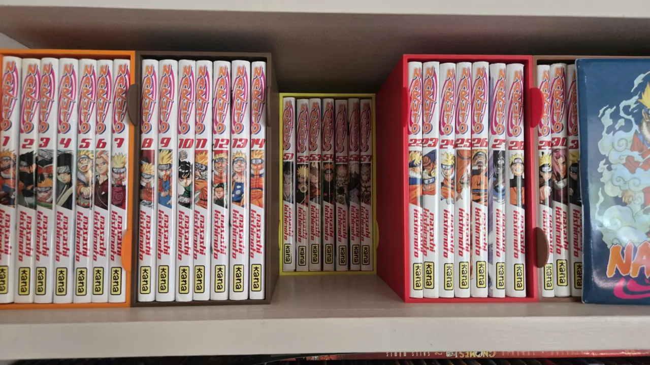 Rangement manga Naruto view 3