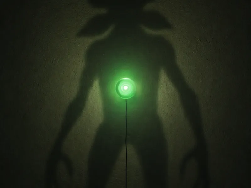 Demogorgon shadow lamp