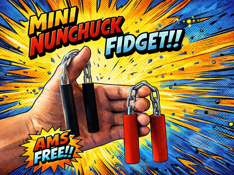 Mini Nunchuck Fidget! (AMS FREE!!!)