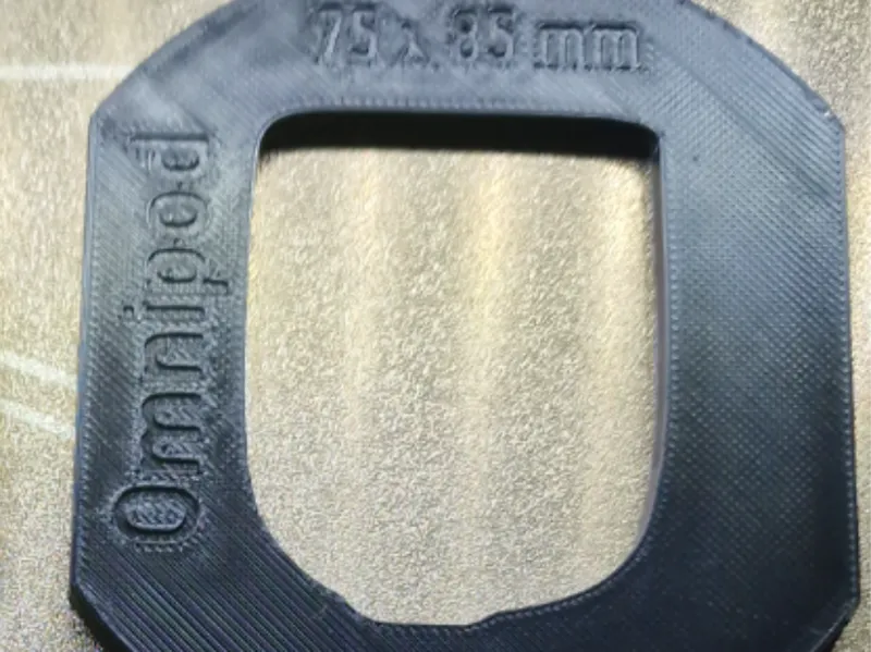 Omnipod ( Dash ) Tape-Schablone