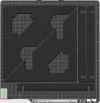 1 stand and 1 additional support all on 1 plate
