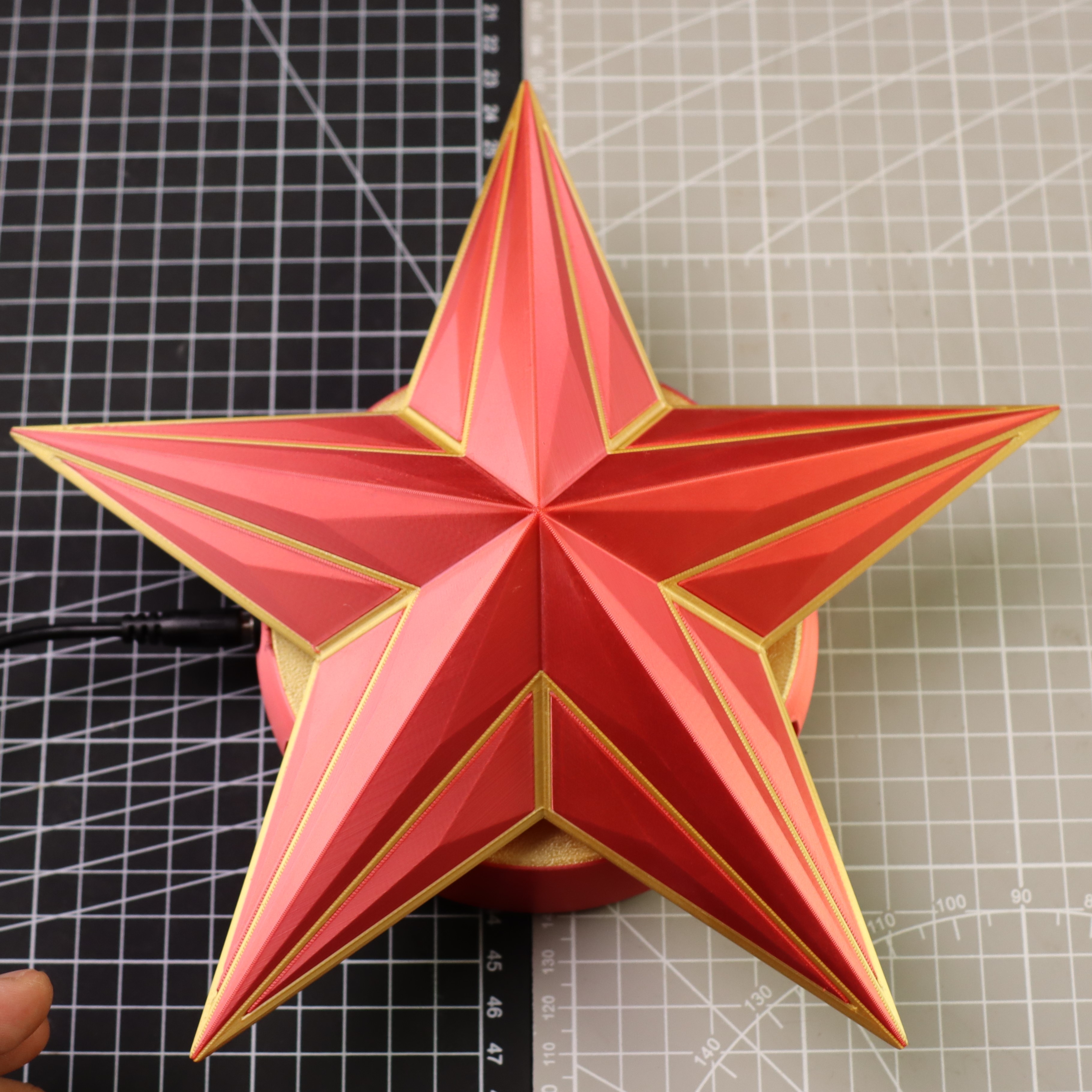 Miniatura 1 do modelo 3D 【磁悬浮】星星浮灯