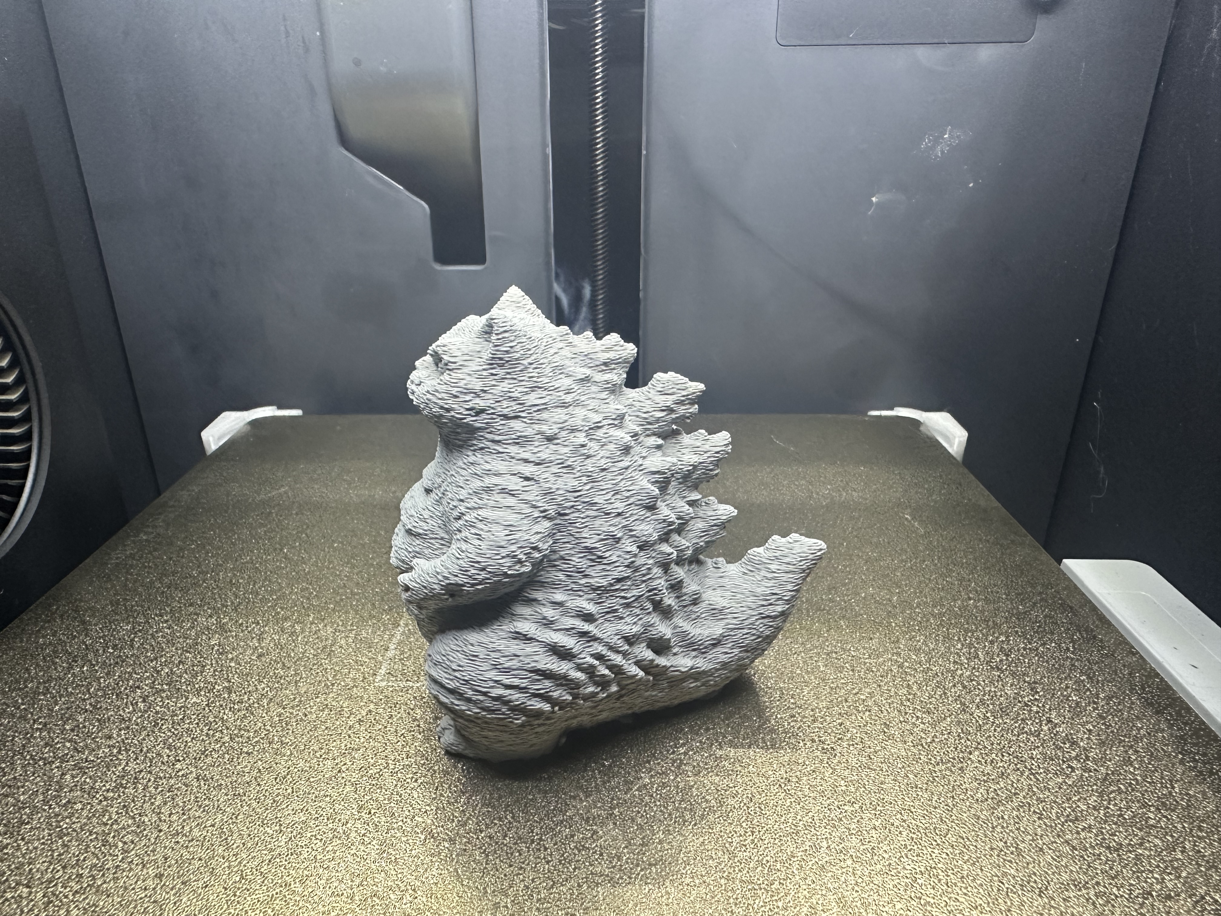 Miniatura 1 do modelo 3D 猫化哥斯拉 （A1 mini 可打印）
