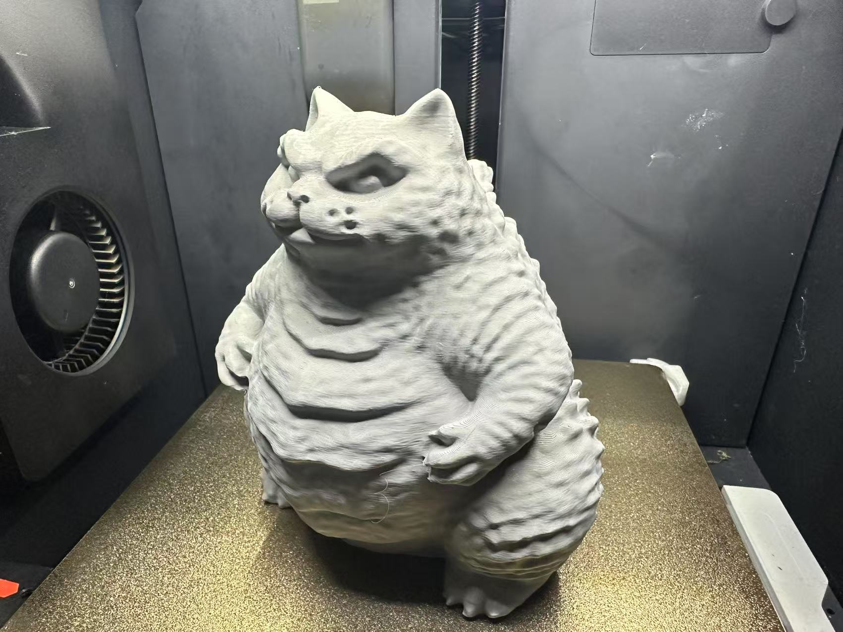 Miniatura 4 do modelo 3D 猫化哥斯拉 （A1 mini 可打印）