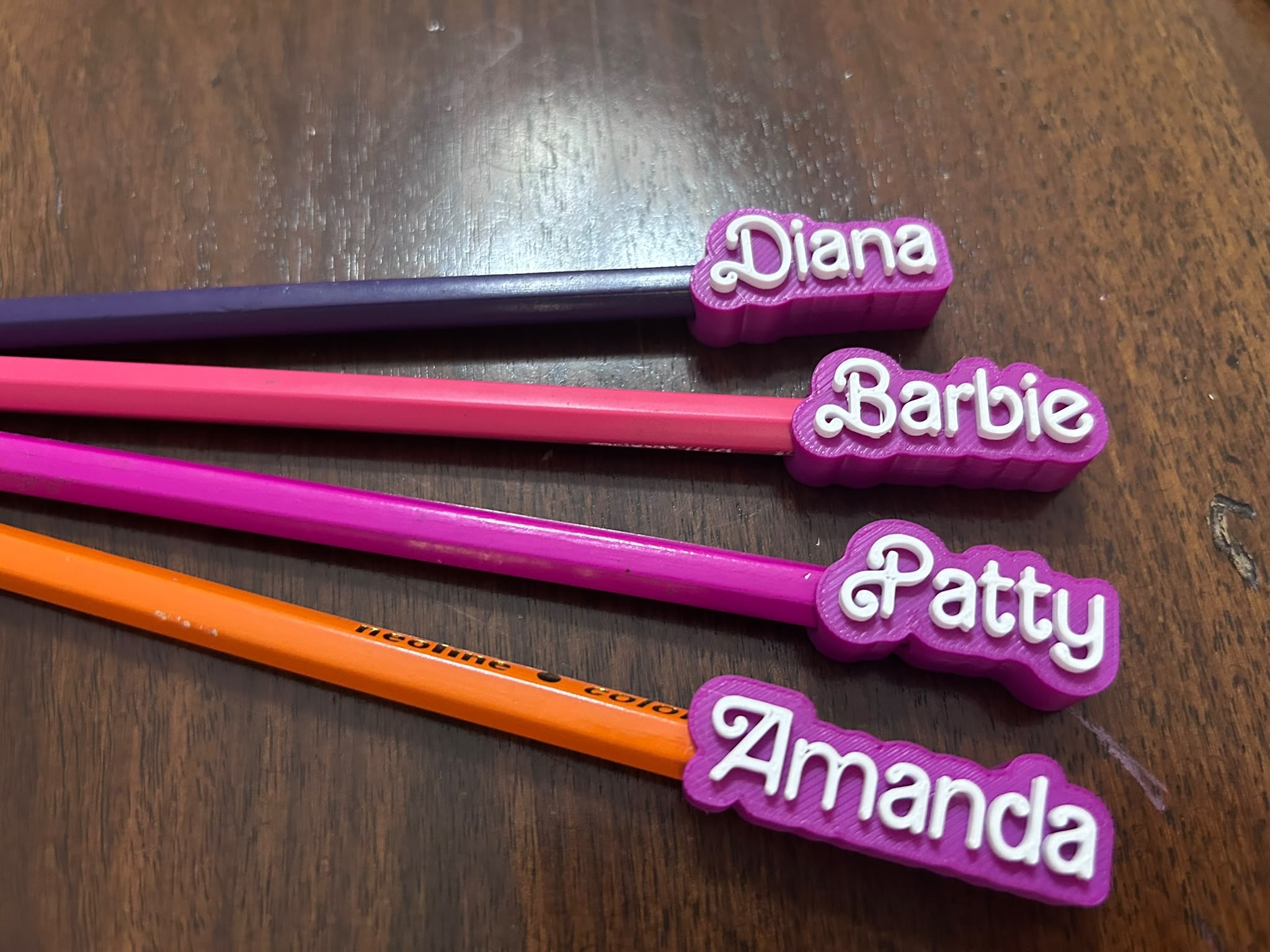 Custom Dolly Pencil Cap - 1