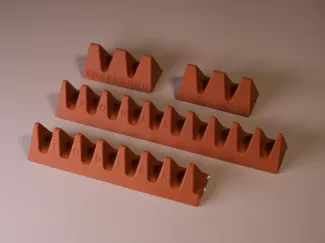 Toblerone chocolate keycap
